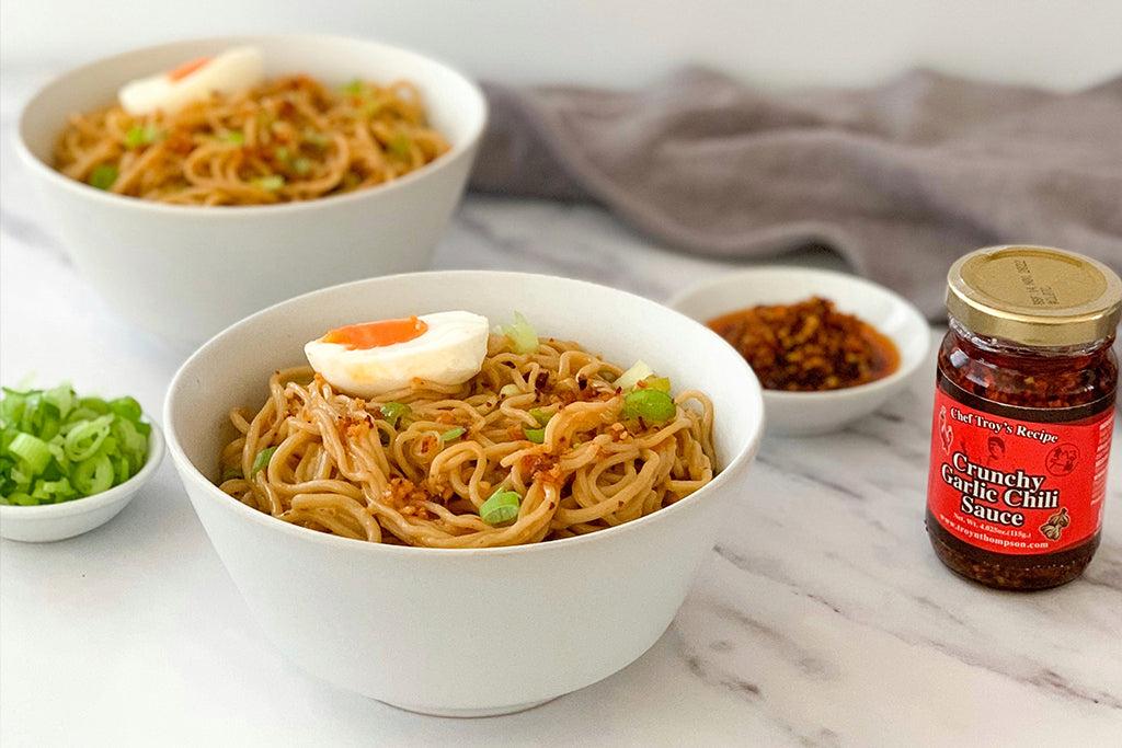 Creamy Garlic Chili Sauce Ramen