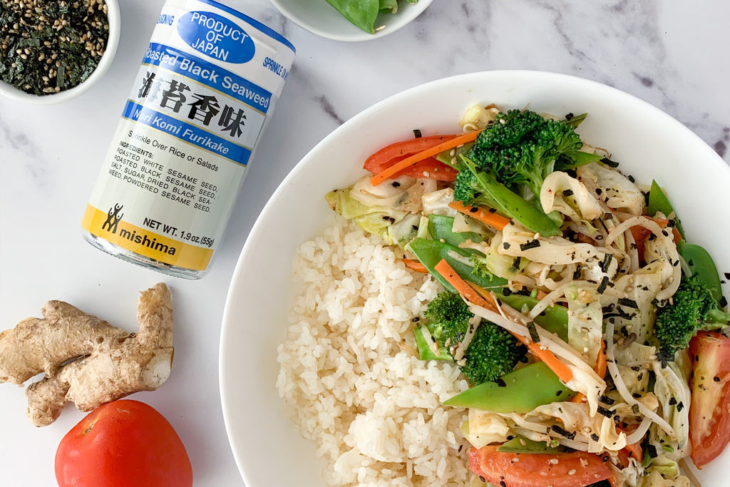 Furikake Vegetable Stir-fry