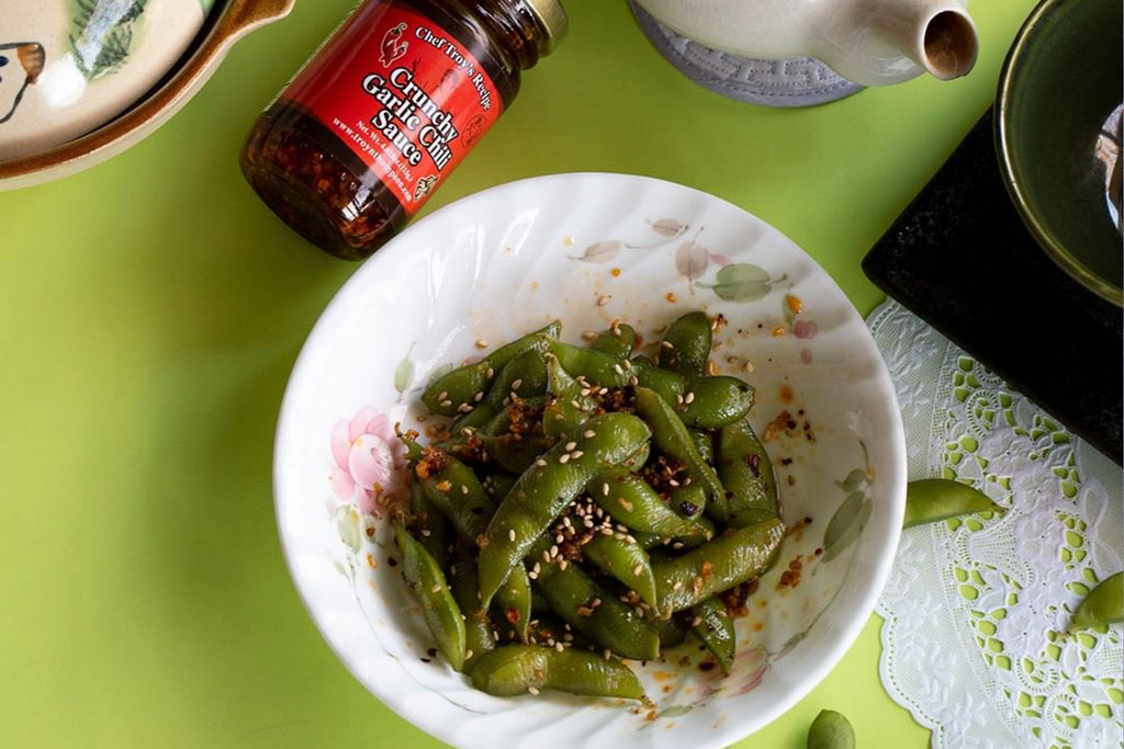 Garlic Chili Edamame