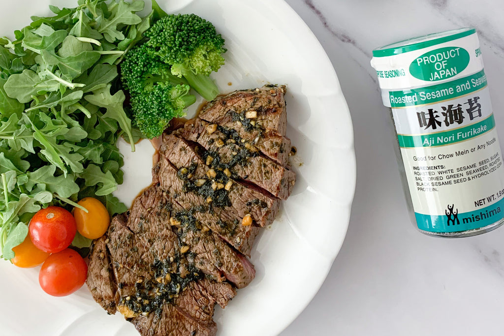 Furikake Marinated Steak