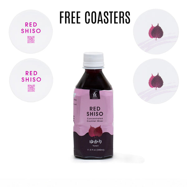 Red Shiso Cocktail Mixer 11.5fl oz (340ml) – Mishima Foods USA