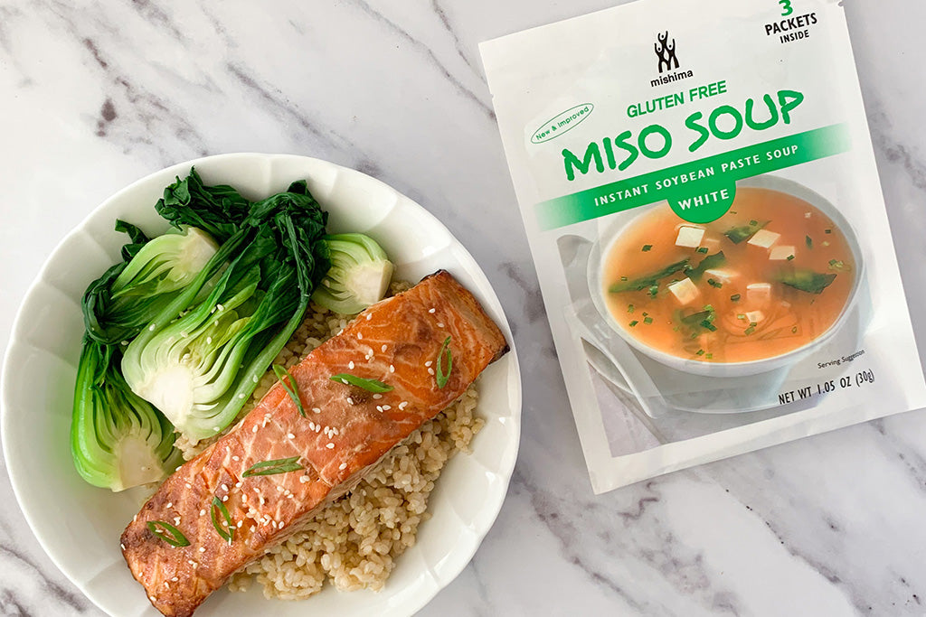 White Miso Baked Salmon