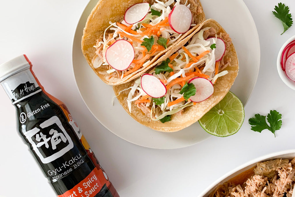 Asian-Style Pulled Pork Tacos