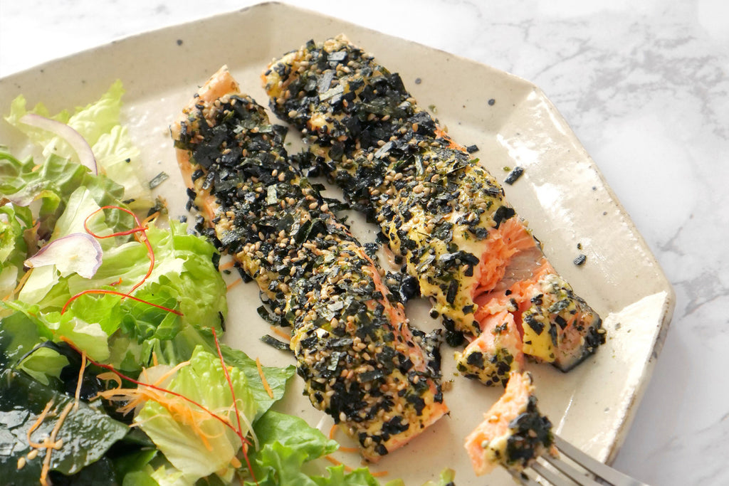 Sautéed Salmon Furikake