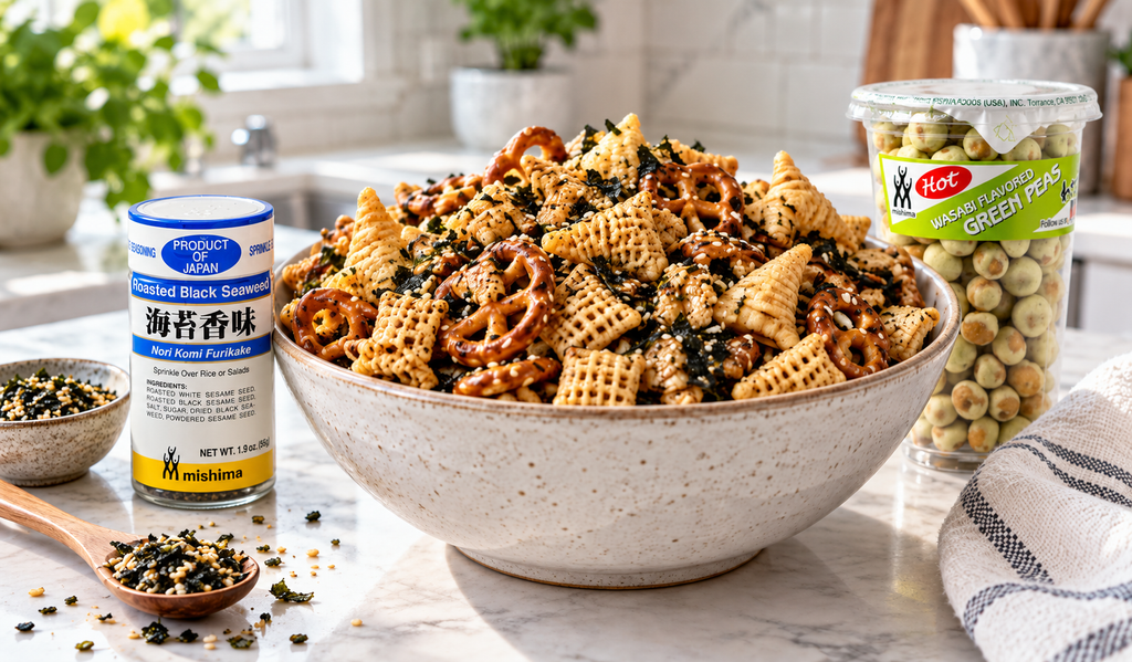Furikake Chex Mix Recipe: Sweet, Salty & Crunchy