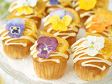 Uzunohana Dried Edible Flowers Viola Mix (50 Petals)