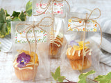 Uzunohana Dried Edible Flowers Viola Mix (50 Petals)