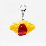 Japanese Imitation Food Key Chain - Omurice (Omelet Rice)