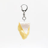 Japanese Imitation Food Key Chain - Camembert Cheese