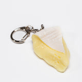 Japanese Imitation Food Key Chain - Camembert Cheese