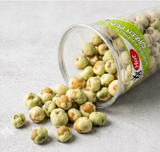 Mishima HOT Wasabi Flavored Roasted Green Peas Snacks