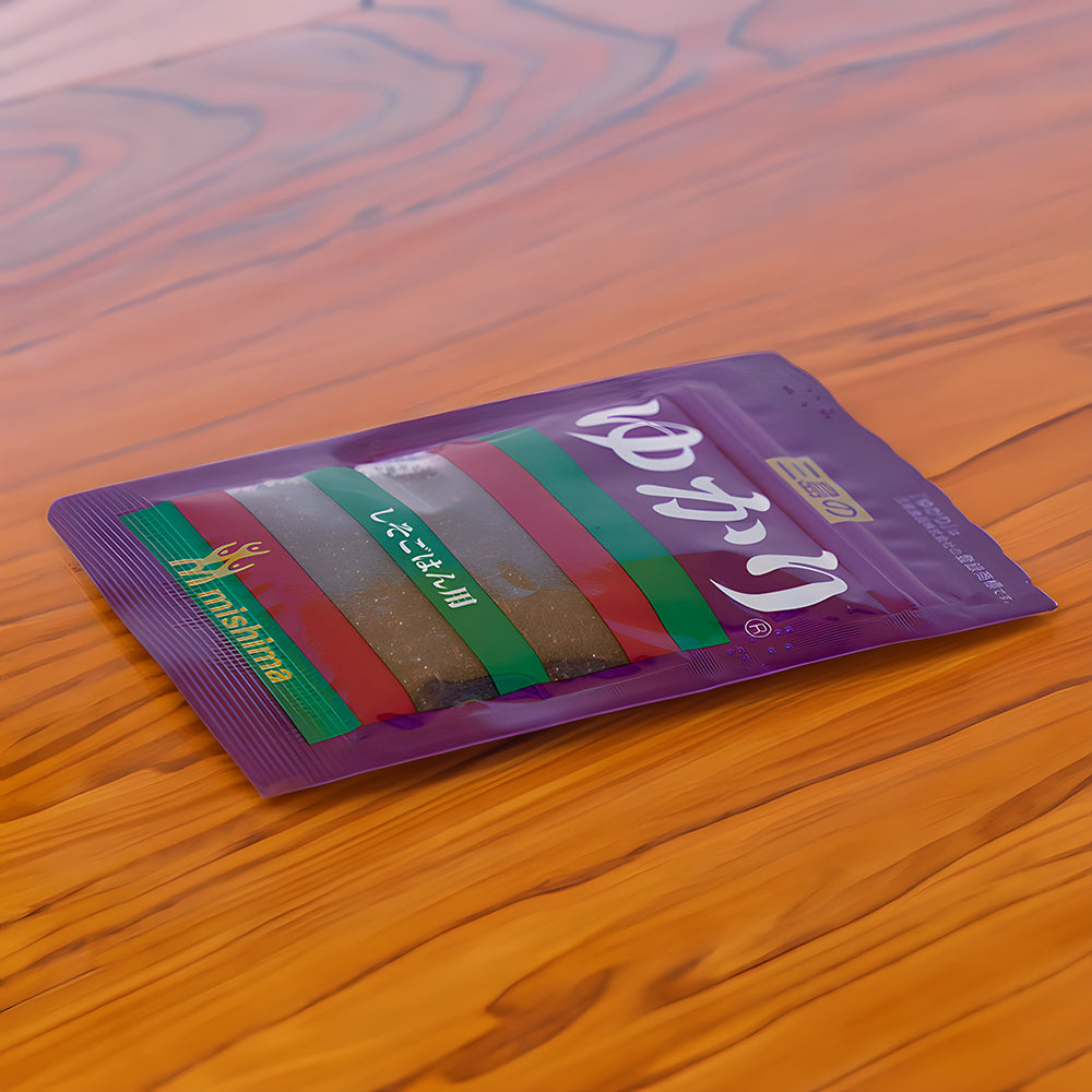 Red Perilla (Yukari) Rice Seasoning 0.7oz (20g) – Mishima Foods USA