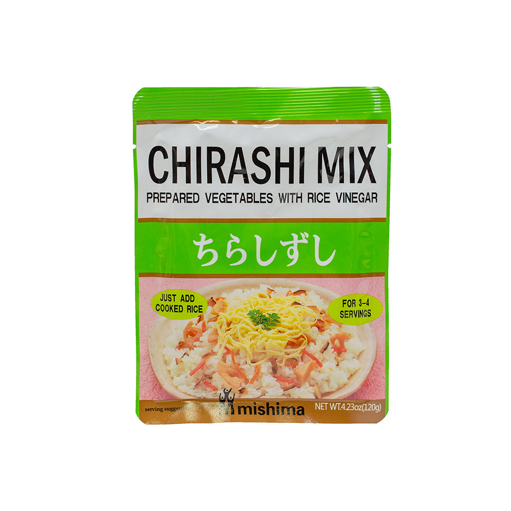 Mizkan Chirashi Sushi Kit (Seasoned Vegetables & Rice Vinegar) 210g –  Japanese Taste