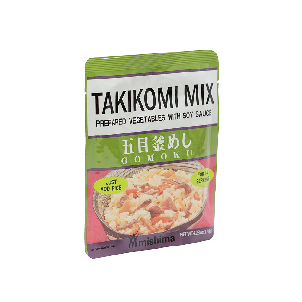 Takikomi Mix Prepared Vegetables with Soy Sauce 4.32oz (120g)